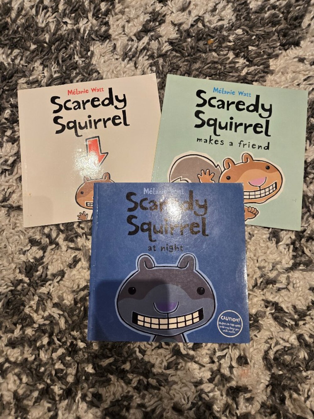 Scaredy Squirrel Children’s Book Bundle (Set of 3) | Melanie Watt | Paperback -